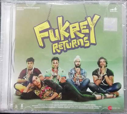 FUKREY RETURNS Audio CD Standard Edition