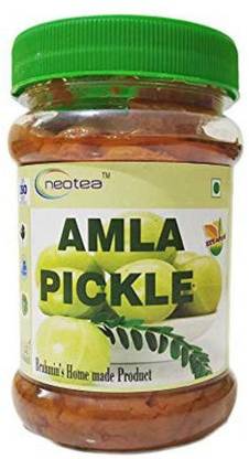 neotea Homemade Kerala Amla Pickles | Nellikai | Urugai | Nuksan | karaunda | Gooseberry, 300g Amla Pickle