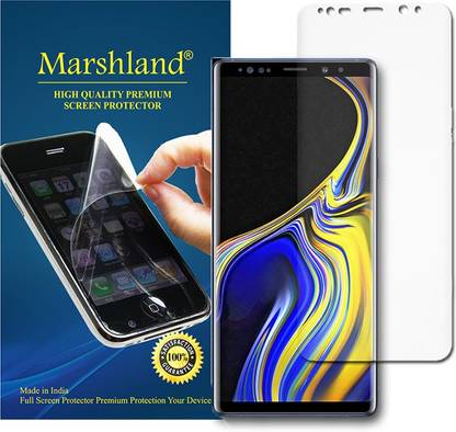 MARSHLAND Screen Guard for Samsung Galaxy NOTE 9, 3D Full Screen Guard