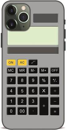 Crazy Feel Back Cover for Calculator I Phone 11 Pro Mobile Cover And Case/Printed Mobile Cover And Cases