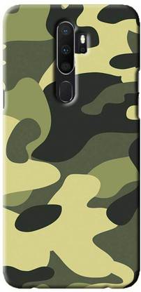 NDCOM Back Cover for OPPO A5 2020 Camouflage Printed