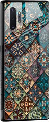 QRIOH Glass Back Cover for Samsung Galaxy Note 10 Plus