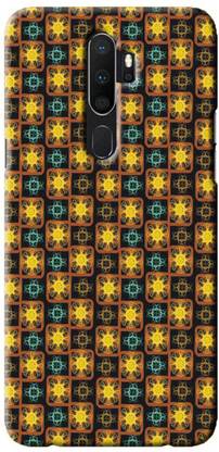 NDCOM Back Cover for OPPO A5 2020 Fabric Design Printed