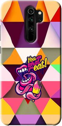 NDCOM Back Cover for Xiaomi Redmi Note 8 Pro Giometric Printed