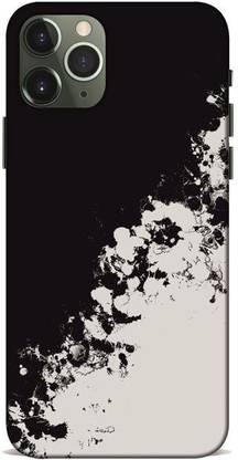 Crazy Feel Back Cover for Black & White Paint I Phone 11 Pro Mobile Cover And Case/Printed Mobile Cover And Cases