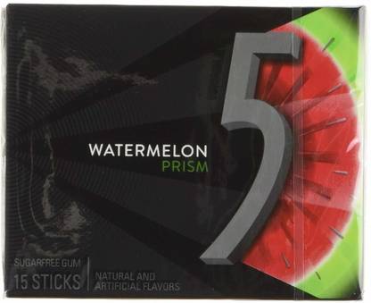 Wrigleys Watermelon Chewing Gum, 15 Sticks Watermelon Chewing Gum