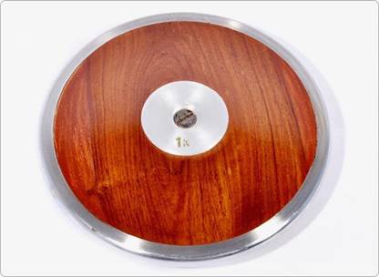 VSI SOLID Wooden Discuse 1.5 Kg Wooden Discus Throw Disc