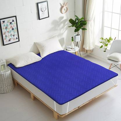 Kema King Size Elastic Strap Cotton Mattress Cover