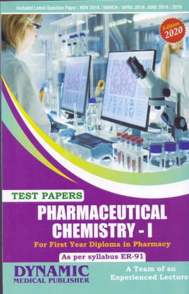 D Pharmacy First Year Test Papers Pharmaceutical Chemistry-I (As-Per Er 91 Including Latest Question Papers With 10 Model Papers Answers)
