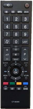 Darahs CT-90380 LED TV Universal Remote Control Compatible for Tosh LED LCD TV toshiba Remote Controller