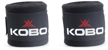 KOBO WTA-14-BLACK Black Boxing Hand Wrap