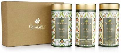 Octavius Gourmet Tea Collection | Truly Tulsi Teas Range Herbs Green Tea Box