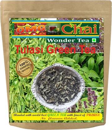 omg chai Tulasi Green Tea Tulsi Green Tea Pouch