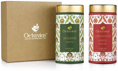Octavius Gourmet Tea Collection | Workout Buddies Range Herbs Green Tea Box