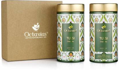 Octavius Gourmet Tea Collection | Truly Tulsi Teas Range Herbs Green Tea Box