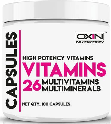 Oxin Nutrition Vitamins Daily Multivitamins & Multi Minerals Supplement