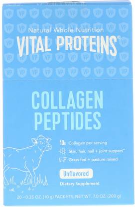 Vital Proteins Collagen Peptides Unflavored 20 Packets 0.35 oz (10 g) Each