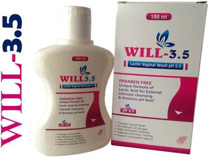 WILL Lactic Vaginal Wash PACK OF 4*100ml Intimate Wash