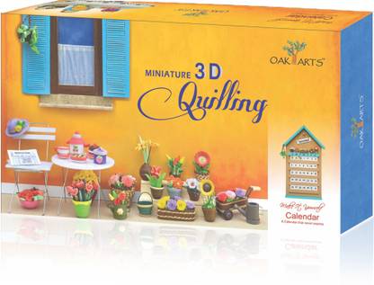 Oak Arts MINIATURE 3D QUILLING