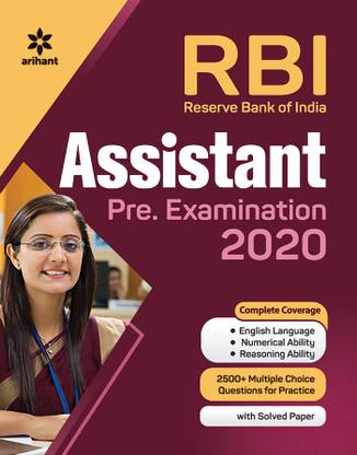 Rbi Reserve Bank Assistant Preliminary Study Guide 2020