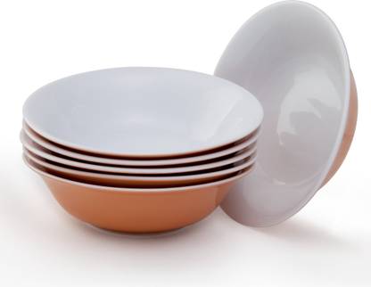 Alda Porcelain Cereal Bowl Cereal Bowls 16 cm Clay Color Set of 6