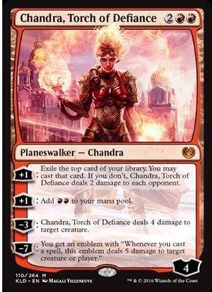 Magic The Gathering Chandra, Torch of Defiance 