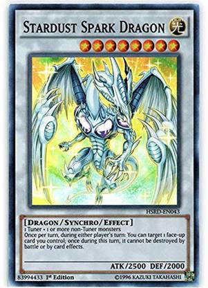 Yu-Gi-Oh! Stardust Spark Dragon (HSRD-EN043) - High-Speed Riders 