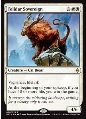 Magic The Gathering Felidar Sovereign