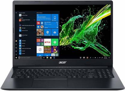 Acer Aspire 3 Thin AMD APU Dual Core A4 - (4 GB/1 TB HDD/256 GB EMMC Storage/Windows 10 Home) A315-22 Laptop