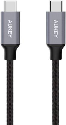AUKEY USB Type C Cable 1 m AK-USB-C TO USB-C CABLE 1M(CB-CD5)-88680-GREY