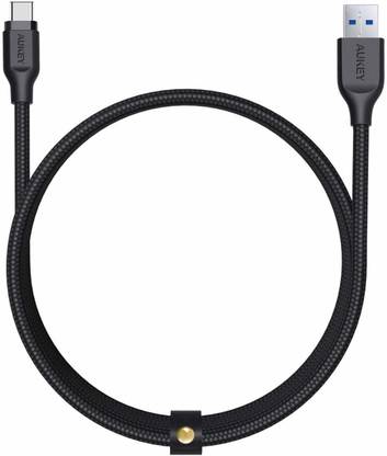 AUKEY USB Type C Cable 2 m AK-USB-C TO USB CABLE 2M(CB-AC2)-89137-BLACK