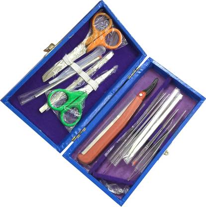 Pin to Pen Dissection Box in 14 Instruments Set Dissection Kit