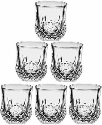 REVASTSKY (Pack of 6) WHISKY GLASS SET OF 6 Glass Set Whisky Glass