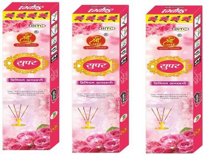 Shri Agarbatti (60 Units) Super Agarbatti (60 Units) Rose
