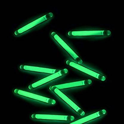 GiftExpress 100 Pcs Small Green Glow Sticks  Party Glow Ornament
