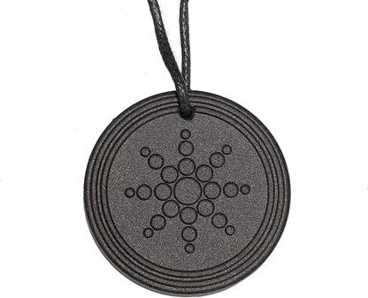 IMREX 1 Unit Anti EMF Rediation Scalar Energy Volcanic Lava Quantum Bio Negative Ions Stone Pendant Set