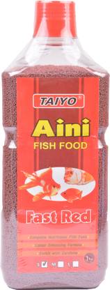 TAIYO Taiyo Aini Fish fast red 1 kg Dry Adult Fish Food