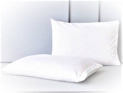 DREAMWELL Microfibre Solid Sleeping Pillow Pack of 2