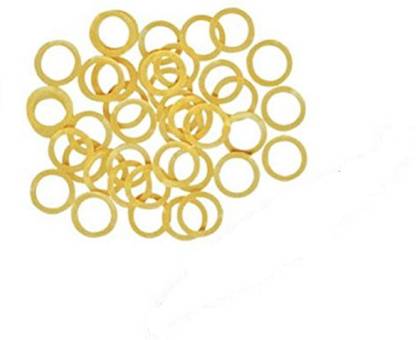Online Mantra Orthodontic Elastic Gap Teeth Bands & Floss - Size 1/8", 3/16", 1/4", 5/16", 3/8" (Medium)- 500 Bands Arm Band Case Rubber Band