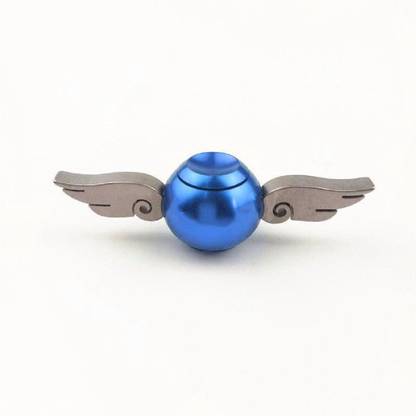 pikaboo Harry Potter Golden Snitch Themed Fidget Spinner Metal(Blue)
