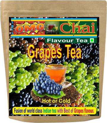 omg chai Grapes Tea Grape Tea Pouch