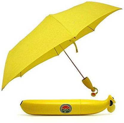 PB SHOP New Design Banana Umbrella (Multi colour) Umbrella