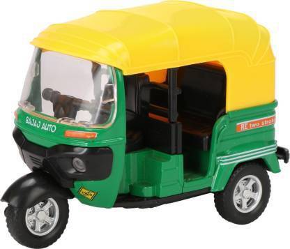 Your Choice Auto Rikshaw Three Wheeler Die Cast Metal Body