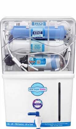 KENT Super Extra 8 L RO + UV + UF + TDS Water Purifier