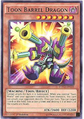 Yu-Gi-Oh! Toon Barrel Dragon