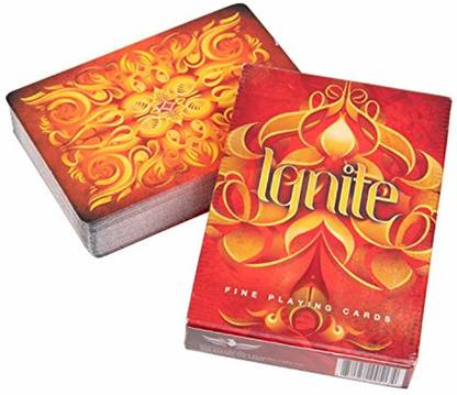 Ellusionist Ignite Fire Themed Playing