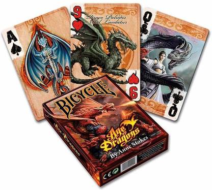 Bicycle nne Stokes Age of Dragons Playing Cards
