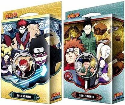 Naruto TCG  Naruto Shippuden Card Game Kage Summit Set of Both Theme Decks 