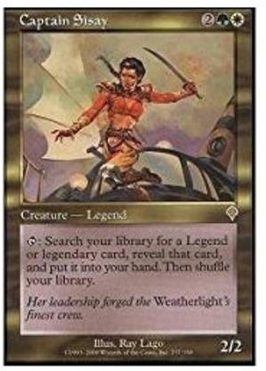 Magic The Gathering Captain Sisay