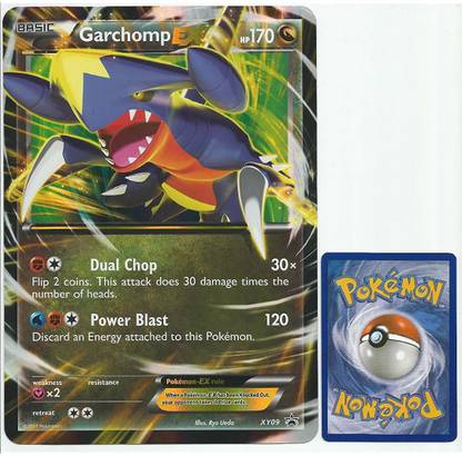 POKEMON Garchomp EX JUMBO OVERSIZED Promo Card From Collection Box
